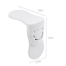 Child Safety Door Handle Lock Protection Baby Door Handle Lock Pet Room Door Handle Lock Easy Installation No Punching Loja da Dryka White 1PCS 