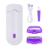 Depilador de Micro Oscilação Recarregável USB Depilação 001 lojadadryka NO Plug 