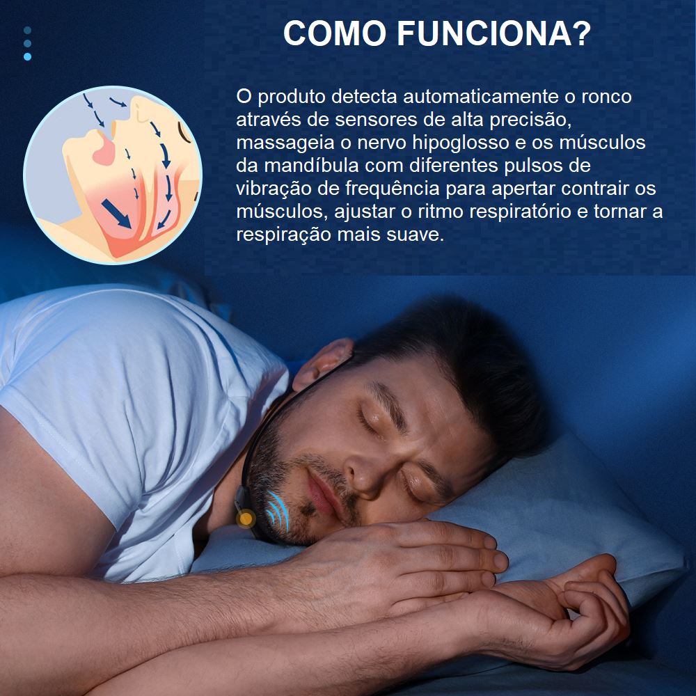 Dispositivo Anti Ronco Inteligente Sono 001 lojadadryka 