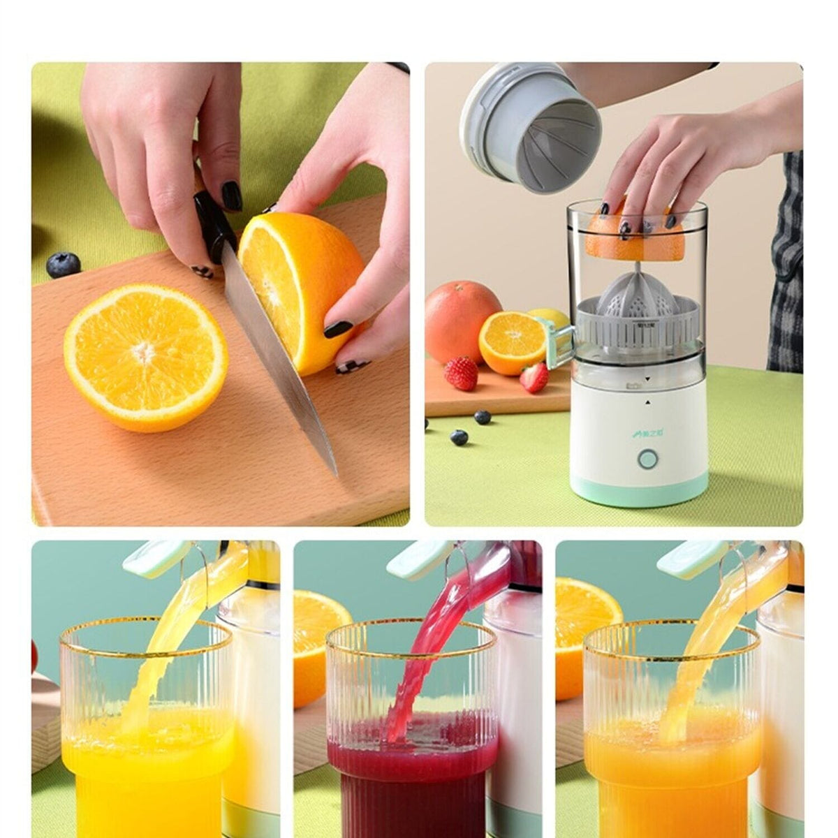 Espremedor de laranja automático portátil Cozinha 006 lojadadryka 