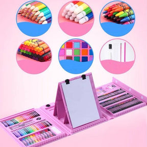 Estojo de Pintura Color Kids | 208 peças 0 Loja da Dryka 