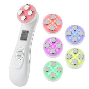 Fototerapia Led - Aparelho 5 Em 1 Tratamento Facial Anti-Rugas massagem 004 lojadadryka 