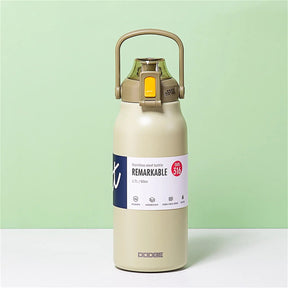 Garrafa Térmica Portátil em Aço Inoxidável 316 Loja da Dryka green 1300ml 