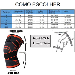 Joelheira de Compressão Ortopédica Fitness 001 lojadadryka 