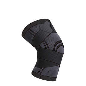Joelheira Elástica Pressurizada Fitness 001 lojadadryka Preta P 