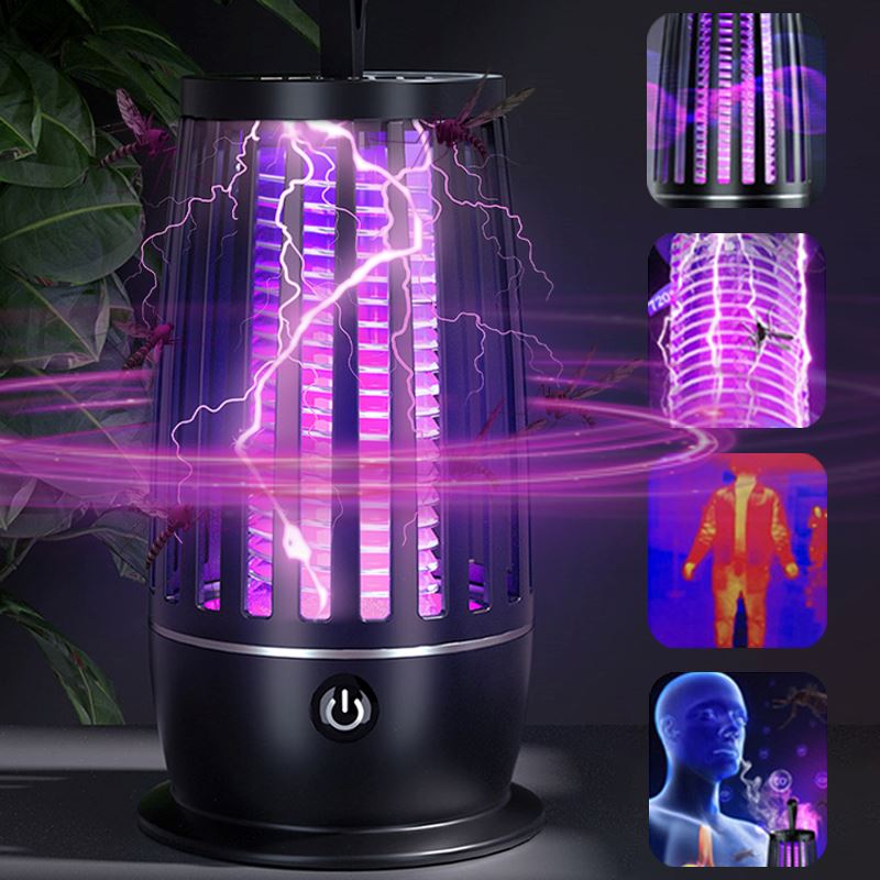 Lâmpada Repelente de Insetos Recarregável casa 001 lojadadryka 