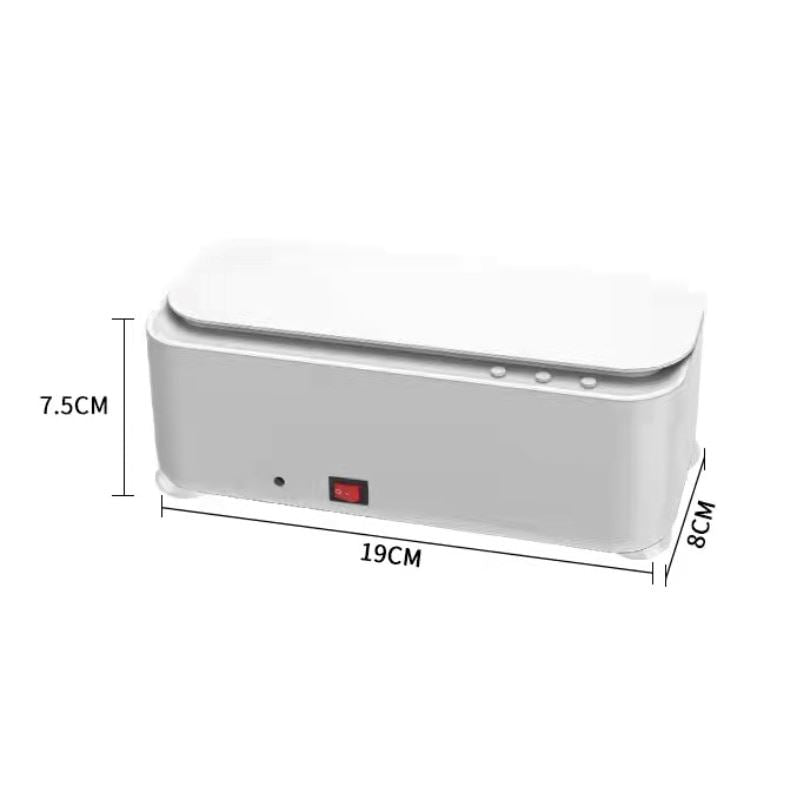 Limpador Ultrassônico Multifuncional para Óculos, Relógio e Jóias limpador 001 lojadadryka 