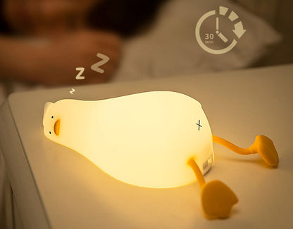 Luminária Infantil de Silicone Pato Relax luminária 001 lojadadryka 