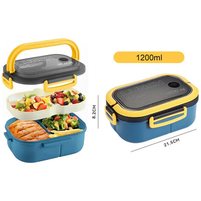 Marmita Térmica Hot Food marmita 001 lojadadryka Azul 1200ML 