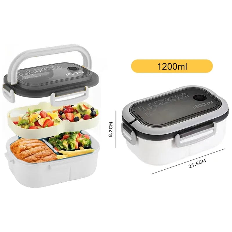 Marmita Térmica Hot Food marmita 001 lojadadryka Branca 1200ML 