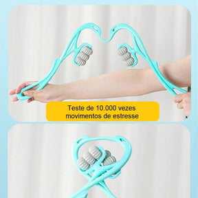 Massageador Manual 4 em 1 com Ponta Dupla de Pressão Massageador 001 lojadadryka 