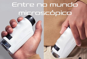 Microscópio Infantil de Mão microscopio 001 Loja da Dryka 