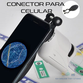 Microscópio Infantil de Mão microscopio 001 Loja da Dryka 
