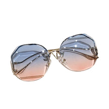Óculos de Sol feminino Anti-Reflexo acessorios 001 lojadadryka Azul/Rosa 