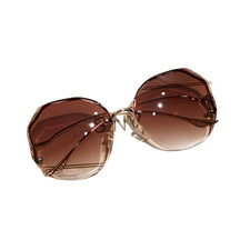 Óculos de Sol feminino Anti-Reflexo acessorios 001 lojadadryka Marrom 