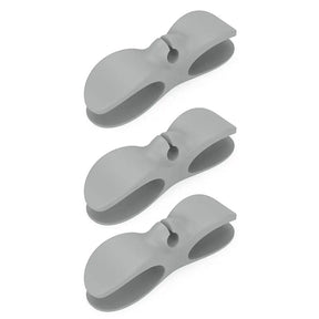 Organizador de Fios -Easy click Loja da Dryka 3pcs gray 