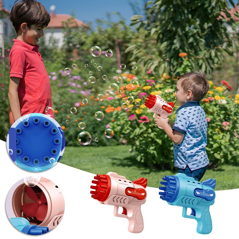 Pistola Lança Bolhas de Sabão Automática brinquedo 004 lojadadryka 