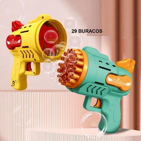 Pistola Lança Bolhas de Sabão Automática brinquedo 004 lojadadryka 