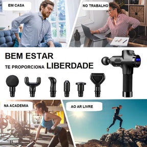 Pistola Massageadora Profissional massagem 007 lojadadryka 
