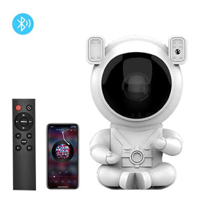 Projetor Astronauta das Galáxias Projetor lojadadryka White Bluetooth China 