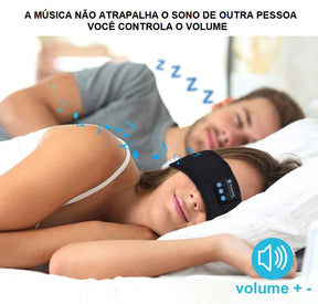 Tapa Olho com Fone de Ouvido Bluetooth - Sleep Mask™ sono 001 lojadadryka 
