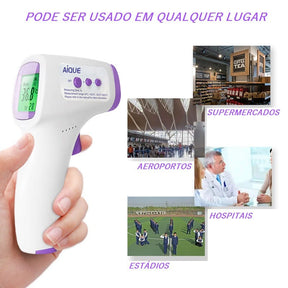 Termômetro Digital Infravermelho de Alta Precisão Termometro 001 lojadadryka 