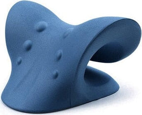 Travesseiro Massageador e Alinhador Cervical Bem Estar 001 lojadadryka Tipo A Azul escura 