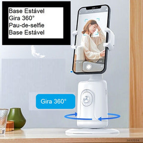 Tripé de Rastreamento Facial por Inteligência Artificial 360 Graus - Smart Selfie FOLLOWME Tripe 001 lojadadryka 