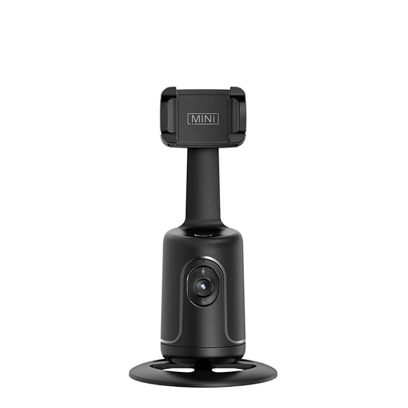 Tripé de Rastreamento Facial por Inteligência Artificial 360 Graus - Smart Selfie FOLLOWME Tripe 001 lojadadryka Preto 