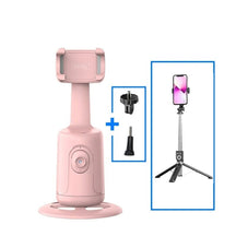 Tripé de Rastreamento Facial por Inteligência Artificial 360 Graus - Smart Selfie FOLLOWME Tripe 001 lojadadryka Rosa - Opção 1 