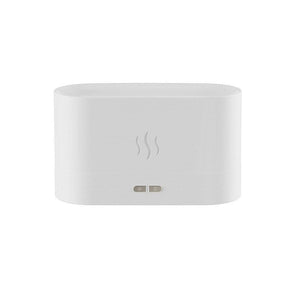 Umidificador e Difusor de Aromaterapia 2 em 1 com Luz Noturna Umidificador 001 lojadadryka Branco - Névoa 1 cor 