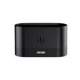 Umidificador e Difusor de Aromaterapia 2 em 1 com Luz Noturna Umidificador 001 lojadadryka Preto - Névoa 1 cor 